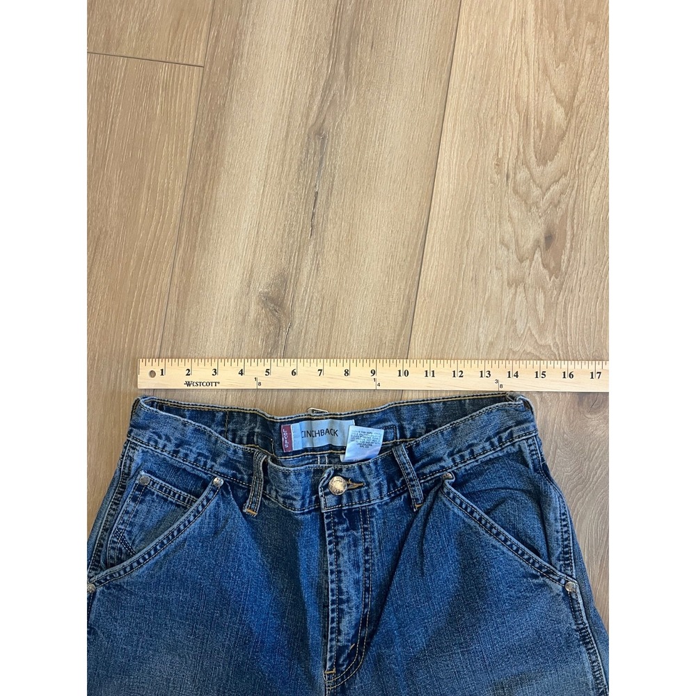Levi's Cinchback Carpenter Jeans Men's 30x30 Blue Denim Baggy Utility Y2K - Picture 5 of 11